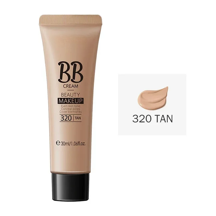 BB Cream Brighten Even Skin Tone Liquid Foundation Moisturizing Hydrating Concealer Cover Blemishes Concel Pores Makeup Base