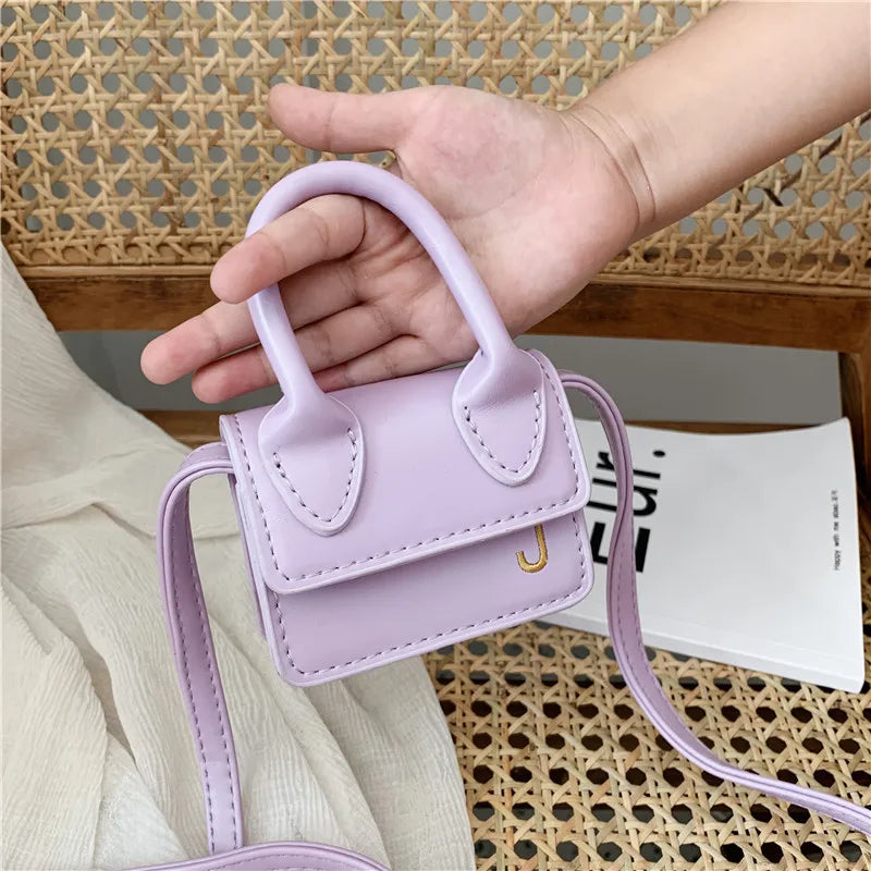 Kids Purses and Handbags Mini Crossbody Bag 2023 Cute Little Girl Small Coin Pouch Toddler Purse Hand Bag PU Children Tote Bags