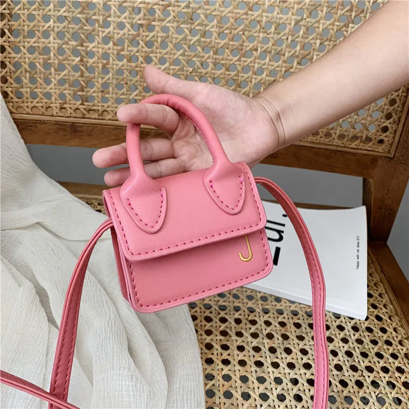Kids Purses and Handbags Mini Crossbody Bag 2023 Cute Little Girl Small Coin Pouch Toddler Purse Hand Bag PU Children Tote Bags