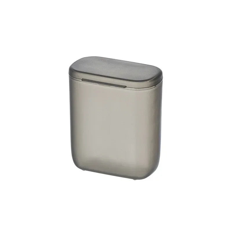 Portable Mobile Phone Data Cable Headphone Charger Storage Box Transparent Belt Cover Jewelry Miscellaneous Storage Organizer