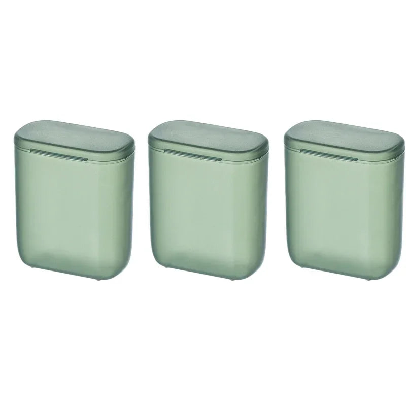 Portable Mobile Phone Data Cable Headphone Charger Storage Box Transparent Belt Cover Jewelry Miscellaneous Storage Organizer